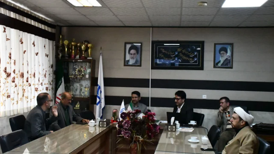 حضور حمید رضا ابراهیمی معاون فرهنگی سازمان مرکزی دانشگاه فرهنگیان در واحد دانشور 9