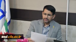 حضور حمید رضا ابراهیمی معاون فرهنگی سازمان مرکزی دانشگاه فرهنگیان در واحد دانشور 11