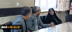 حضور مدیر کل امور اداری سازمان مرکزی دانشگاه فرهنگیان در واحد دانشور 3