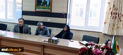 حضور مدیر کل امور اداری سازمان مرکزی دانشگاه فرهنگیان در واحد دانشور