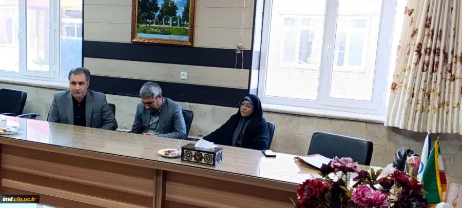 حضور مدیر کل امور اداری سازمان مرکزی دانشگاه فرهنگیان در واحد دانشور 4