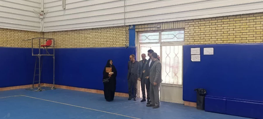 حضور مدیر کل امور اداری سازمان مرکزی دانشگاه فرهنگیان در واحد دانشور 5