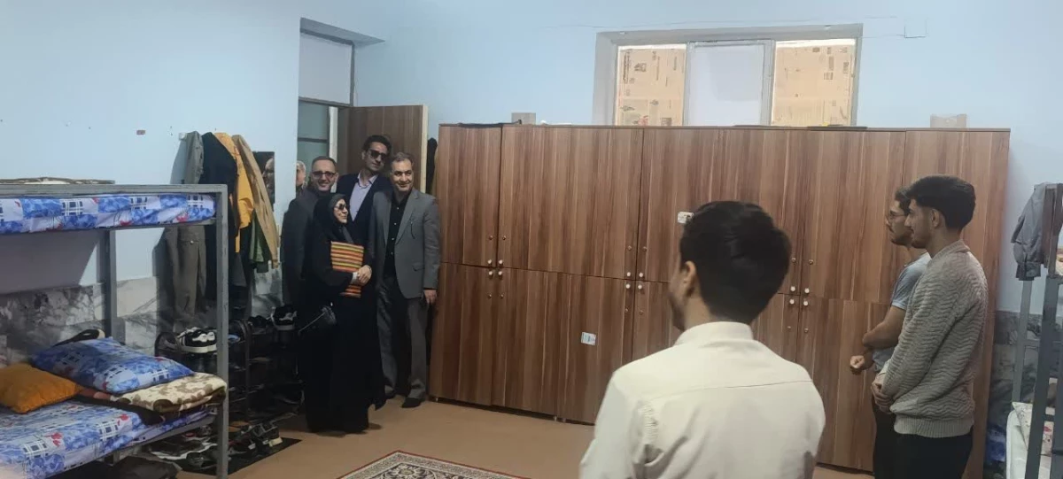 حضور مدیر کل امور اداری سازمان مرکزی دانشگاه فرهنگیان در واحد دانشور 6