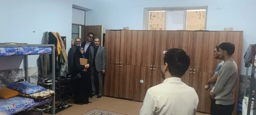 حضور مدیر کل امور اداری سازمان مرکزی دانشگاه فرهنگیان در واحد دانشور 6