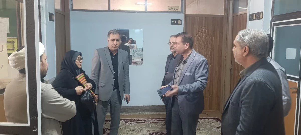 حضور مدیر کل امور اداری سازمان مرکزی دانشگاه فرهنگیان در واحد دانشور 7