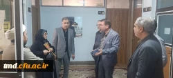 حضور مدیر کل امور اداری سازمان مرکزی دانشگاه فرهنگیان در واحد دانشور 7
