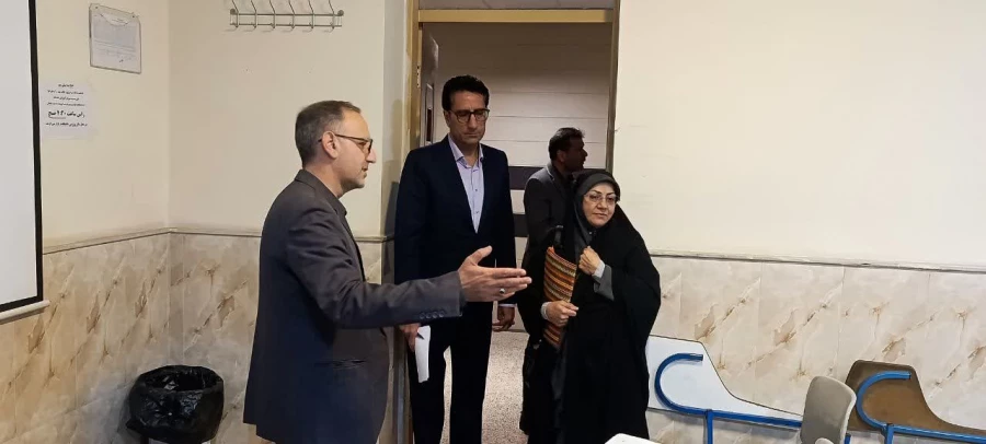 حضور مدیر کل امور اداری سازمان مرکزی دانشگاه فرهنگیان در واحد دانشور 8