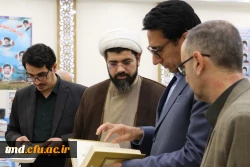 حضور حجت الاسلام طلا بیگی مسئول نهاد مقام معظم رهبری در دانشگاه فرهنگیان استان و دیدار با اساتید دانشور  2