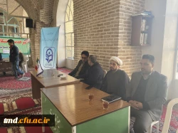 برپایی میز خدمت واحد دانشور در نماز جمعه  5