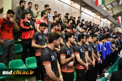 آائین افتتاحیه دومین المپیاد فرهنگی ورزشی دانشجویان دانشگاه های نیشابور با حضور دانشجویان واحد دانشور 4