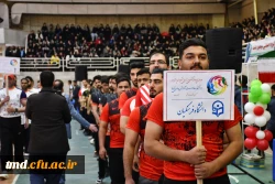 آائین افتتاحیه دومین المپیاد فرهنگی ورزشی دانشجویان دانشگاه های نیشابور با حضور دانشجویان واحد دانشور 5