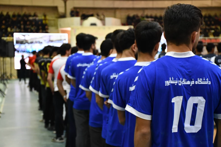 آائین افتتاحیه دومین المپیاد فرهنگی ورزشی دانشجویان دانشگاه های نیشابور با حضور دانشجویان واحد دانشور 6