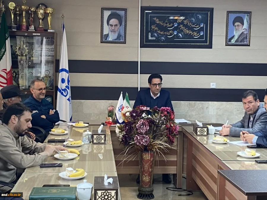 برگزاری چلسه شورای اداری واحد دانشور  2