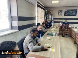 برگزاری چلسه شورای اداری واحد دانشور  4