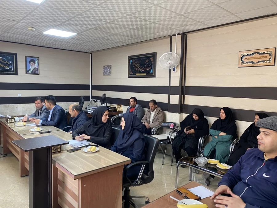 برگزاری چلسه شورای اداری واحد دانشور  6