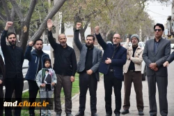 اجتماع دانشجویی در محکوکیت حمله دشمن آمرکایی صهیونی و شهادت رساندن امام امت 3