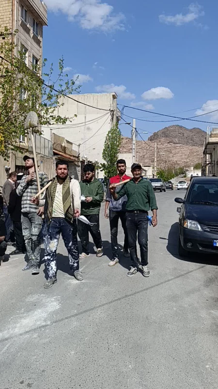 حضور گروه جهادی شهید خرازی دانشگاه فرهنگیان نیشابور در بحبوحه ی جنگ تحمیلی سوم در دل پایتخت 2