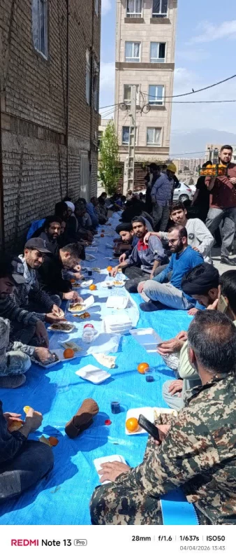 حضور گروه جهادی شهید خرازی دانشگاه فرهنگیان نیشابور در بحبوحه ی جنگ تحمیلی سوم در دل پایتخت 5