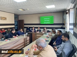 برگزاری جلسه شورای اداری واحد دانشور  5